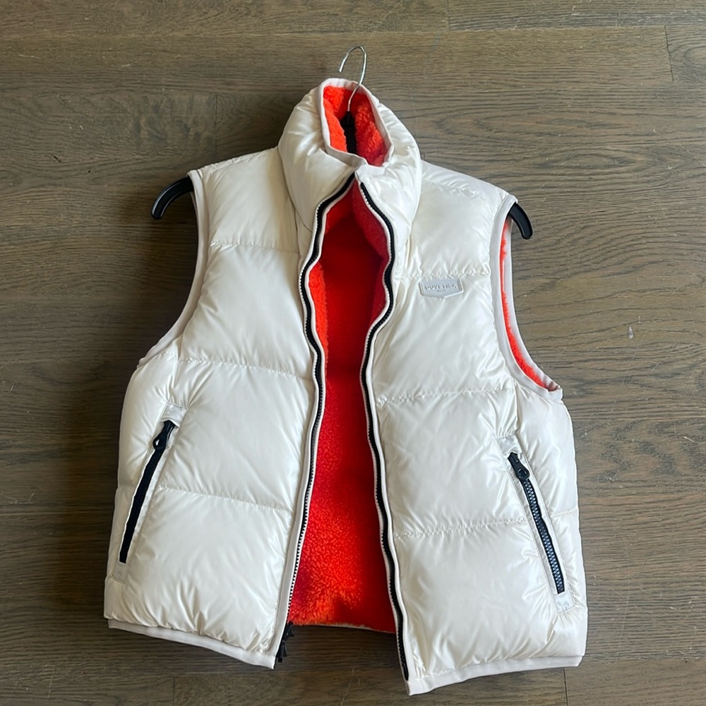Duvetica reversible down vest sz s